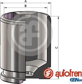 AUTOFREN SEINSA D025594 - Kolv, bromsok xdelar.se