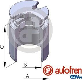 AUTOFREN SEINSA D02554 - Kolv, bromsok xdelar.se