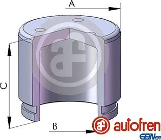 AUTOFREN SEINSA D0 2572 - Kolv, bromsok xdelar.se