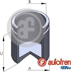 AUTOFREN SEINSA D02597 - Kolv, bromsok xdelar.se