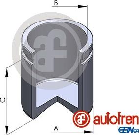 AUTOFREN SEINSA D025266 - Kolv, bromsok xdelar.se