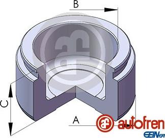 AUTOFREN SEINSA D025489 - Kolv, bromsok xdelar.se