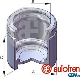 AUTOFREN SEINSA D025107 - Kolv, bromsok xdelar.se