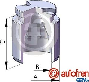 AUTOFREN SEINSA D025119 - Kolv, bromsok xdelar.se