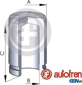 AUTOFREN SEINSA D025254 - Kolv, bromsok xdelar.se