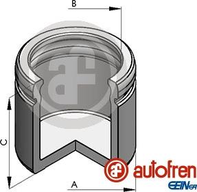 AUTOFREN SEINSA D025188 - Kolv, bromsok xdelar.se