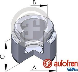 AUTOFREN SEINSA D025229 - Kolv, bromsok xdelar.se