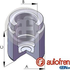 AUTOFREN SEINSA D025125 - Kolv, bromsok xdelar.se