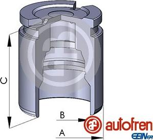 AUTOFREN SEINSA D025126 - Kolv, bromsok xdelar.se