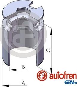 AUTOFREN SEINSA D025122 - Kolv, bromsok xdelar.se