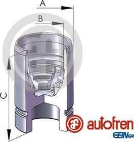 AUTOFREN SEINSA D02589 - Kolv, bromsok xdelar.se