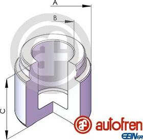 AUTOFREN SEINSA D025486 - Kolv, bromsok xdelar.se