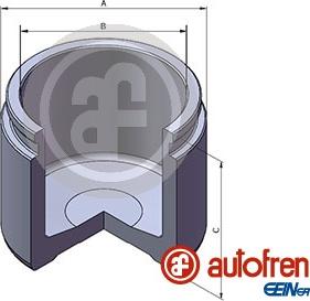 AUTOFREN SEINSA D025308 - Kolv, bromsok xdelar.se