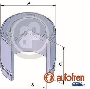 AUTOFREN SEINSA D025322 - Kolv, bromsok xdelar.se