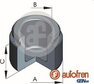 AUTOFREN SEINSA D025606 - Kolv, bromsok xdelar.se