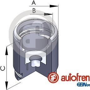 AUTOFREN SEINSA D025258 - Kolv, bromsok xdelar.se