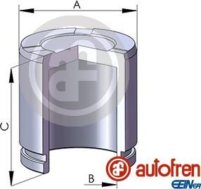 AUTOFREN SEINSA D025763 - Kolv, bromsok xdelar.se