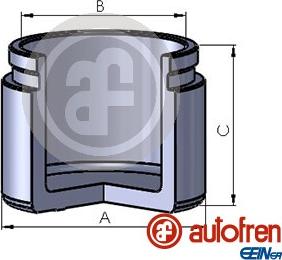 AUTOFREN SEINSA D025239 - Kolv, bromsok xdelar.se