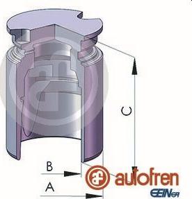 AUTOFREN SEINSA D025363 - Kolv, bromsok xdelar.se