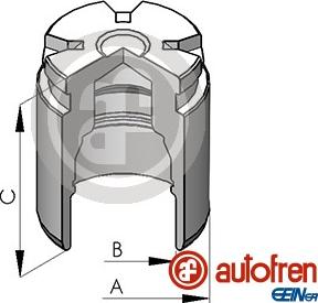 AUTOFREN SEINSA D02578 - Kolv, bromsok xdelar.se