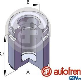 AUTOFREN SEINSA D02577 - Kolv, bromsok xdelar.se