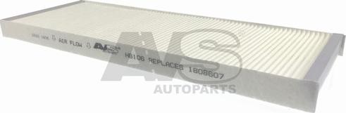 AVS Autoparts HB106 - Filter, kupéventilation xdelar.se