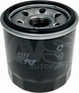 AVS Autoparts Z258 - Oljefilter xdelar.se