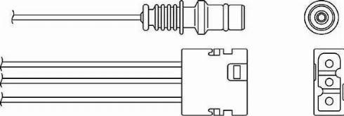 BorgWarner (BERU) OZH041 - Lambdasond xdelar.se