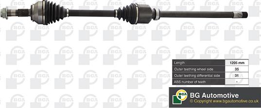 BGA DS6738R - Drivaxel xdelar.se