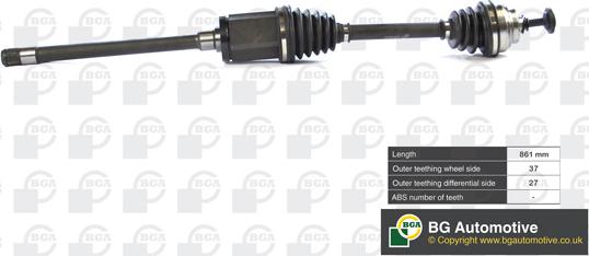 BGA DS0903R - Drivaxel xdelar.se