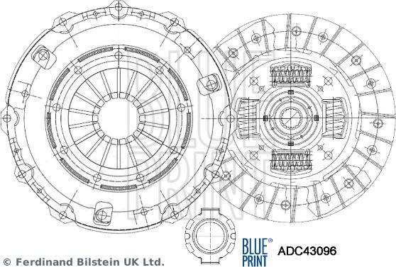 Blue Print ADC43096 - Kopplingssats xdelar.se