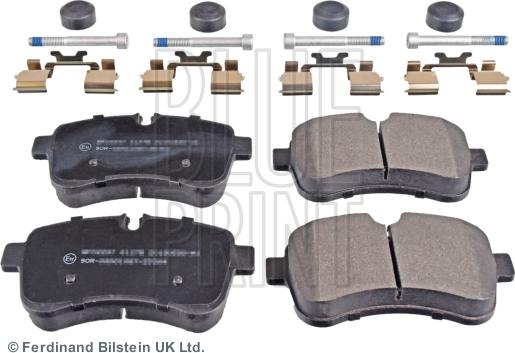 Blue Print ADL144220 - Bromsbeläggssats, skivbroms xdelar.se