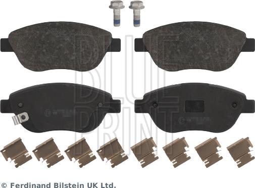 Blue Print ADZ94234 - Bromsbeläggssats, skivbroms xdelar.se