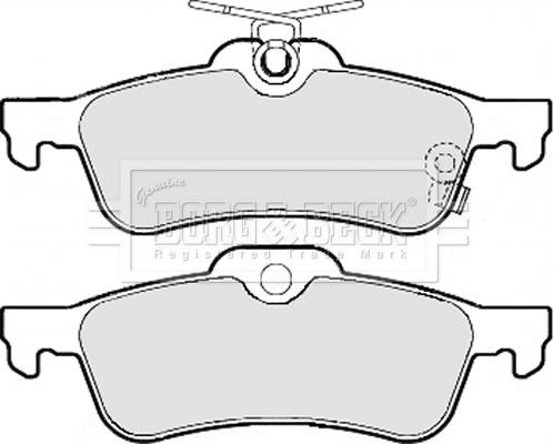 Daihatsu 44660D010000 - Bromsbeläggssats, skivbroms xdelar.se