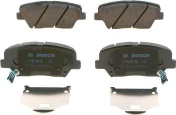 BOSCH 0 986 494 981 - Bromsbeläggssats, skivbroms xdelar.se