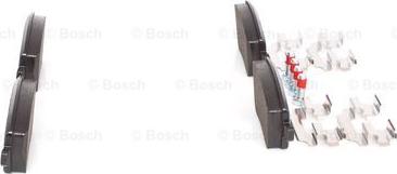 BOSCH 0 986 494 592 - Bromsbeläggssats, skivbroms xdelar.se