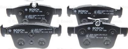 BOSCH 0 986 494 658 - Bromsbeläggssats, skivbroms xdelar.se