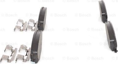 BOSCH 0 986 494 657 - Bromsbeläggssats, skivbroms xdelar.se