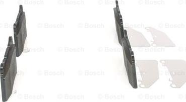 BOSCH 0 986 494 395 - Bromsbeläggssats, skivbroms xdelar.se