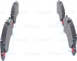 BOSCH 0 986 494 757 - Bromsbeläggssats, skivbroms xdelar.se