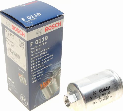 BOSCH 0 986 450 119 - Bränslefilter xdelar.se