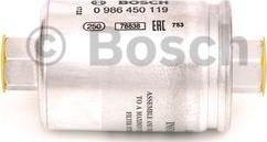 BOSCH 0 986 450 119 - Bränslefilter xdelar.se