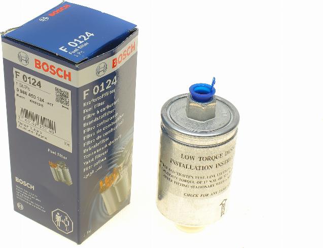 BOSCH 0 986 450 124 - Bränslefilter xdelar.se