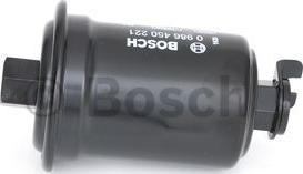 BOSCH 0 986 450 221 - Bränslefilter xdelar.se