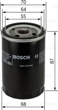 BOSCH 0 986 452 041 - Oljefilter xdelar.se