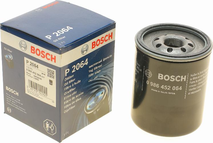 BOSCH 0 986 452 064 - Oljefilter xdelar.se