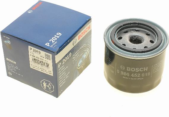 BOSCH 0 986 452 019 - Oljefilter xdelar.se