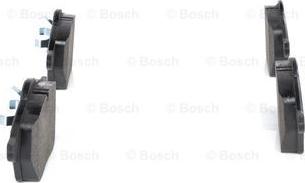 BOSCH 0 986 424 481 - Bromsbeläggssats, skivbroms xdelar.se