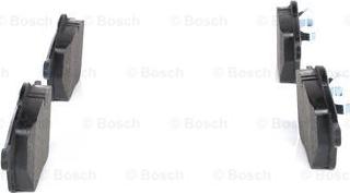 BOSCH 0 986 424 481 - Bromsbeläggssats, skivbroms xdelar.se