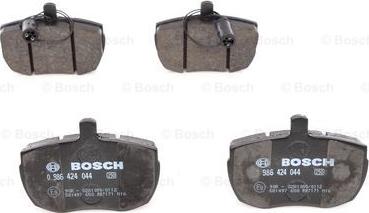 BOSCH 0 986 424 044 - Bromsbeläggssats, skivbroms xdelar.se